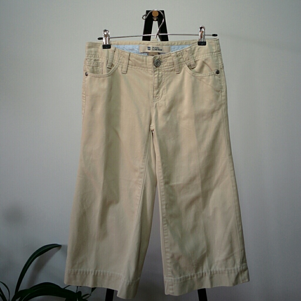 Denim Crop Pants